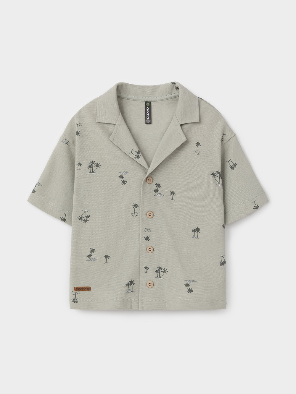 Рубашки для мальчика, артикул: КР 303042, цвет: зеленый