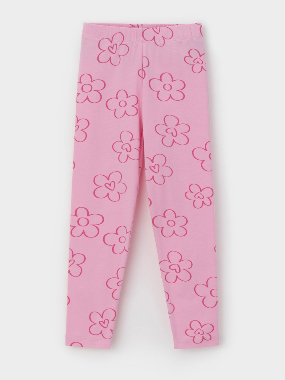 Лосины для девочки, артикул: КР 4074-1, цвет: розовый