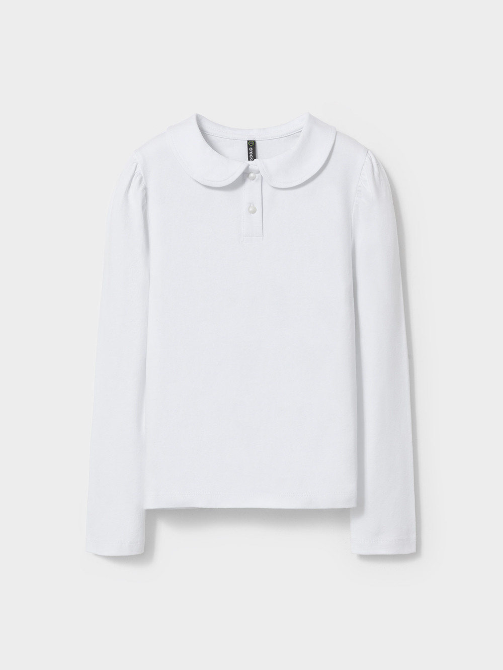 Блузка для девочки, артикул: МП 303101, цвет: белый