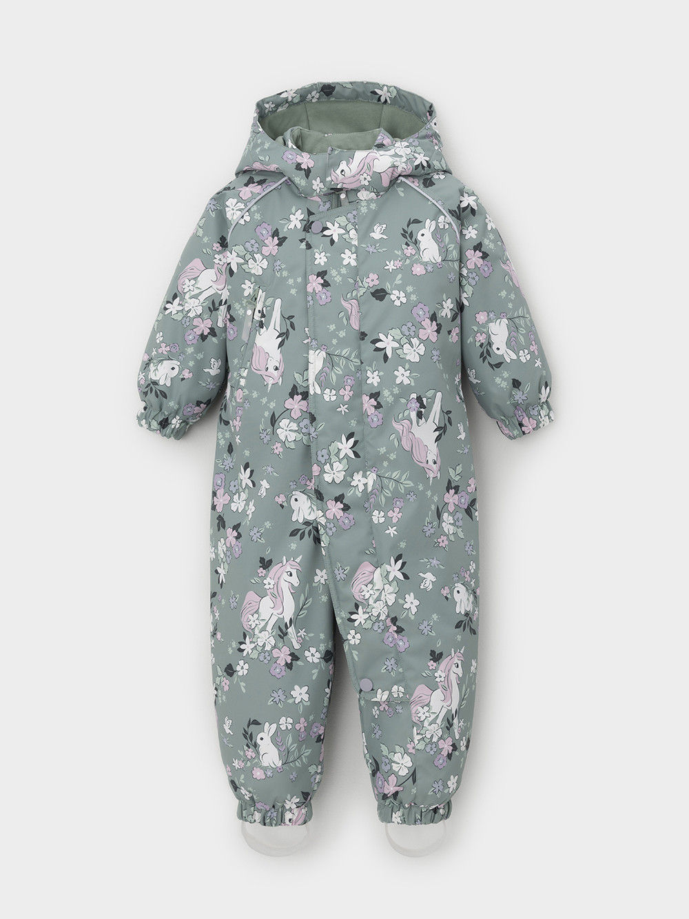 Комбинезоны утепленные для девочки, артикул: ВК 60085/н/72 Ал, цвет: минт