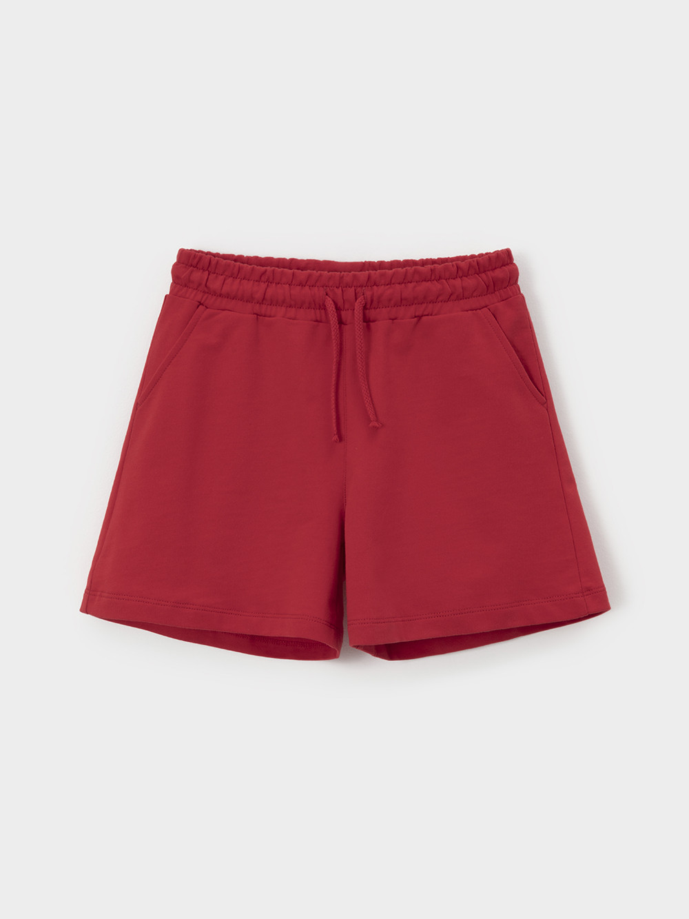 Шорты для девочки, артикул: МП 400965, цвет: красный