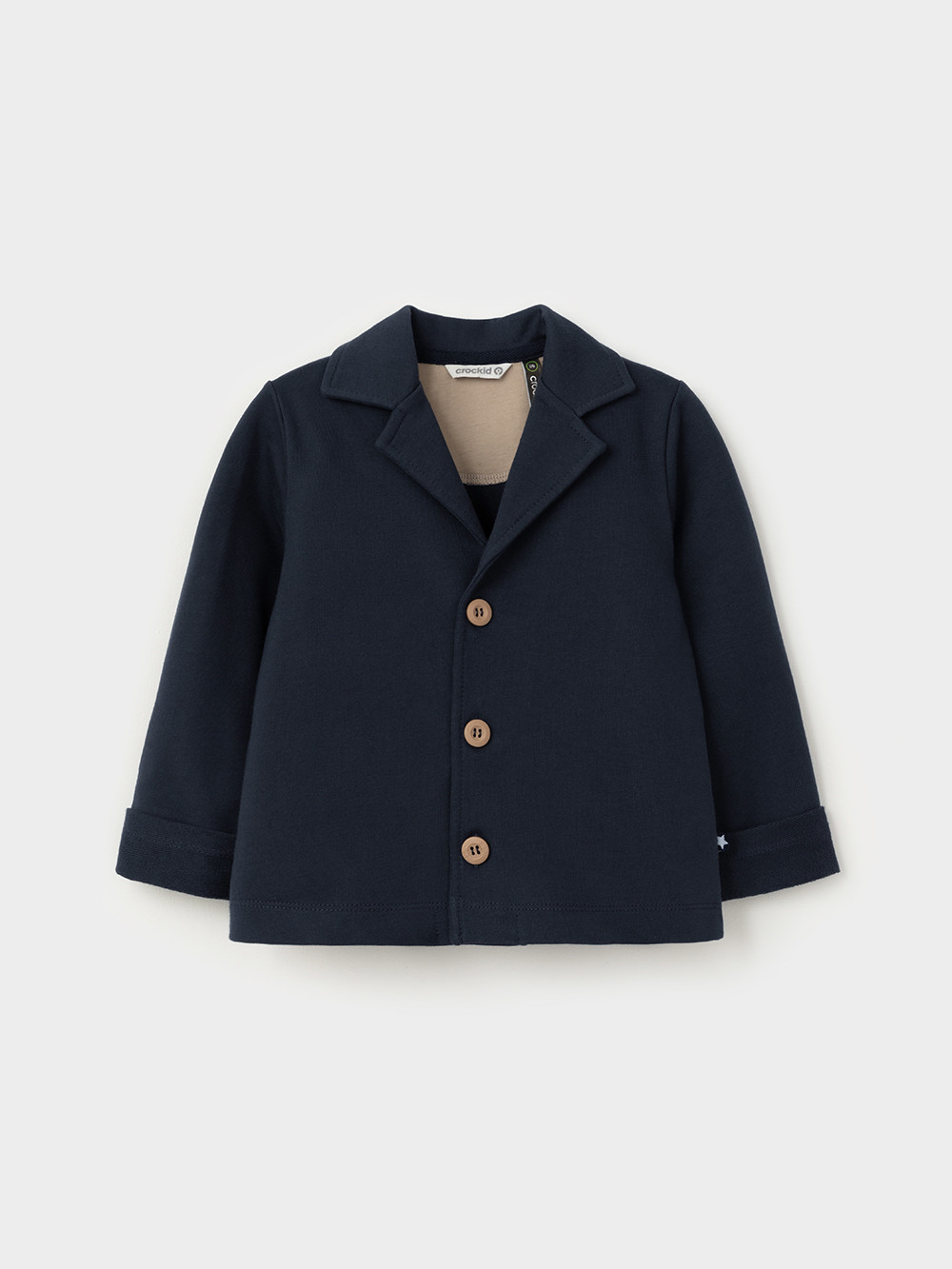 Жакет для мальчика, артикул: КР 302021, цвет: темно-синий