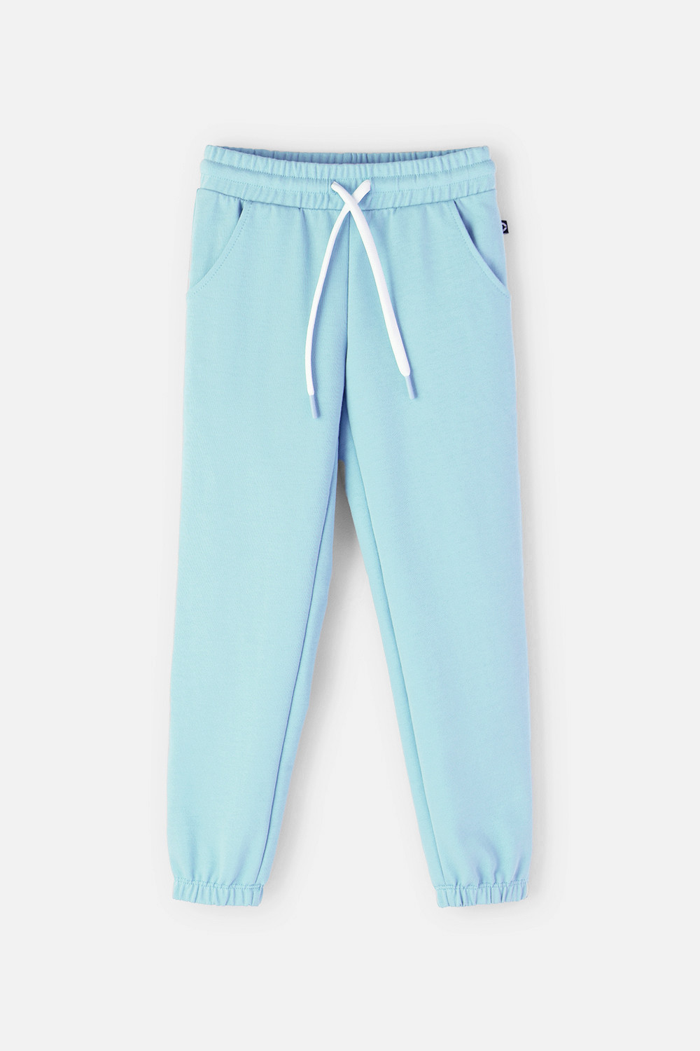 Брюки для девочки, артикул: КП 400455, цвет: бирюзовый