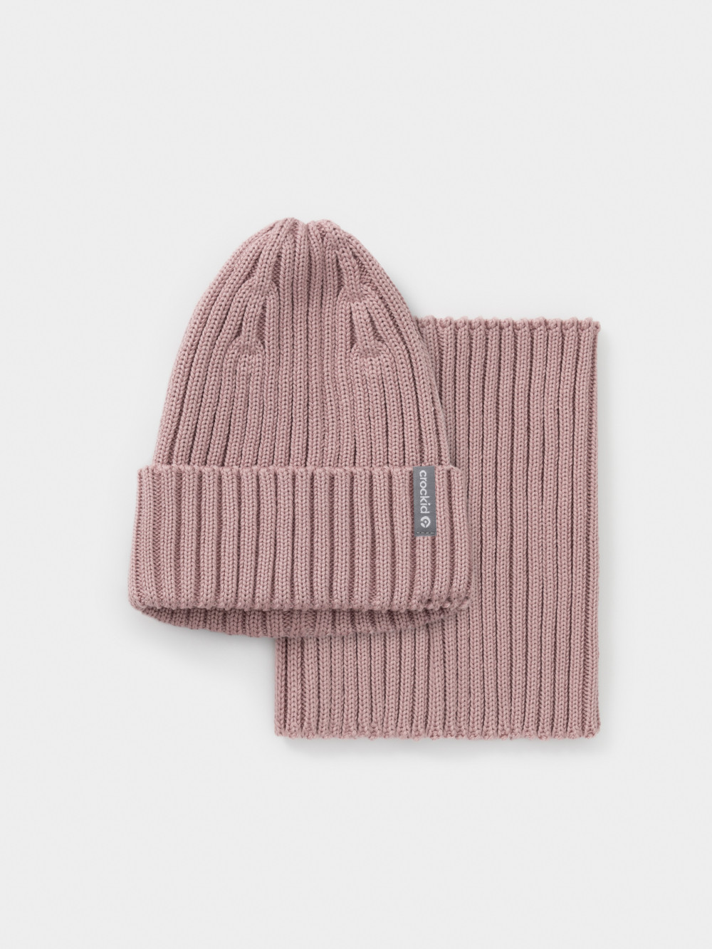 Комплект вязаный для девочки, артикул: КВ 22021, цвет: розовый