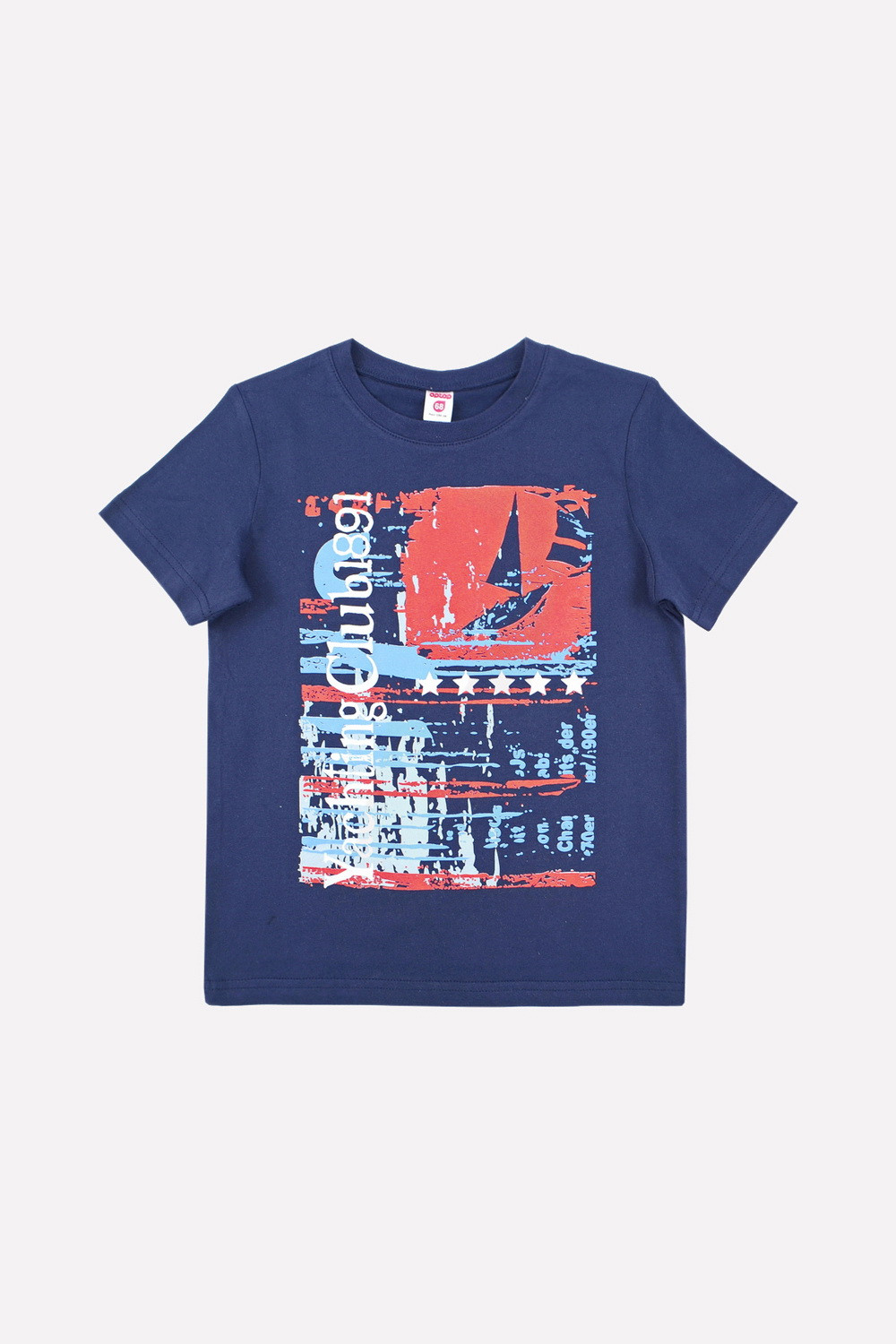 Футболка для мальчика, артикул: К 300667-1, цвет: синий