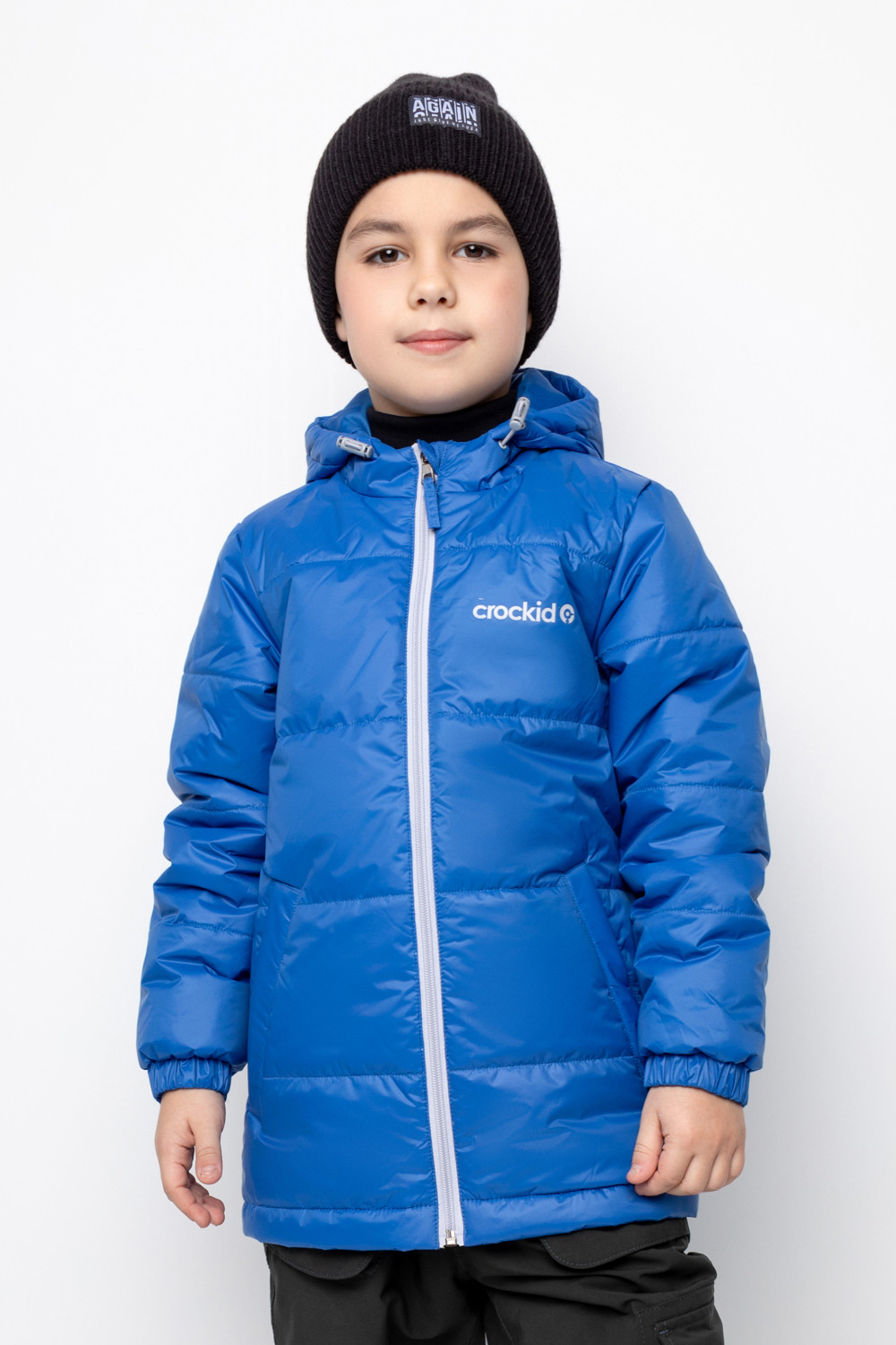 Куртка для мальчика, артикул: ВК 30129/1 УЗГ, цвет: синий