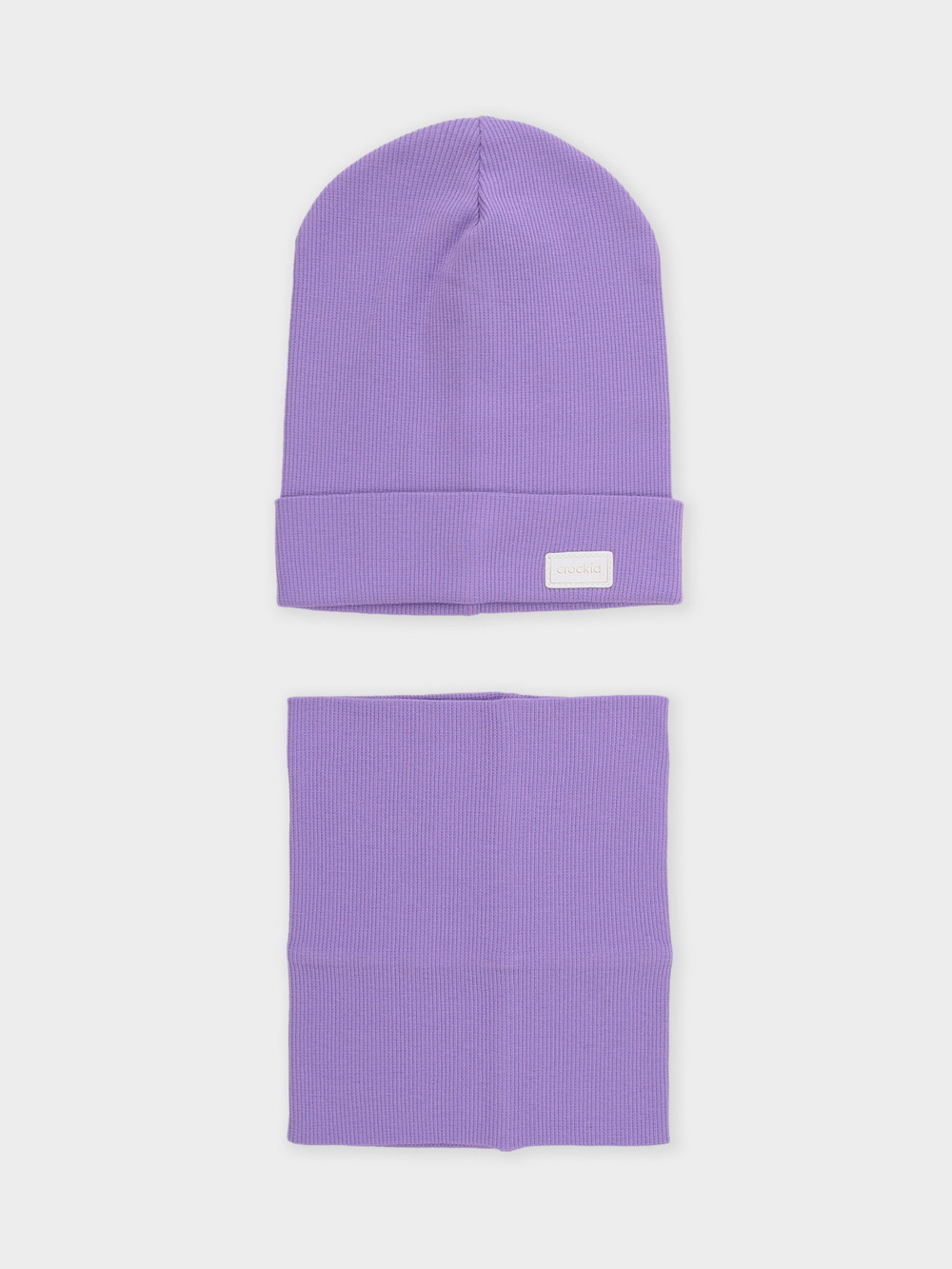 Шапка для девочки, артикул: К 8149, цвет: фиолетовый