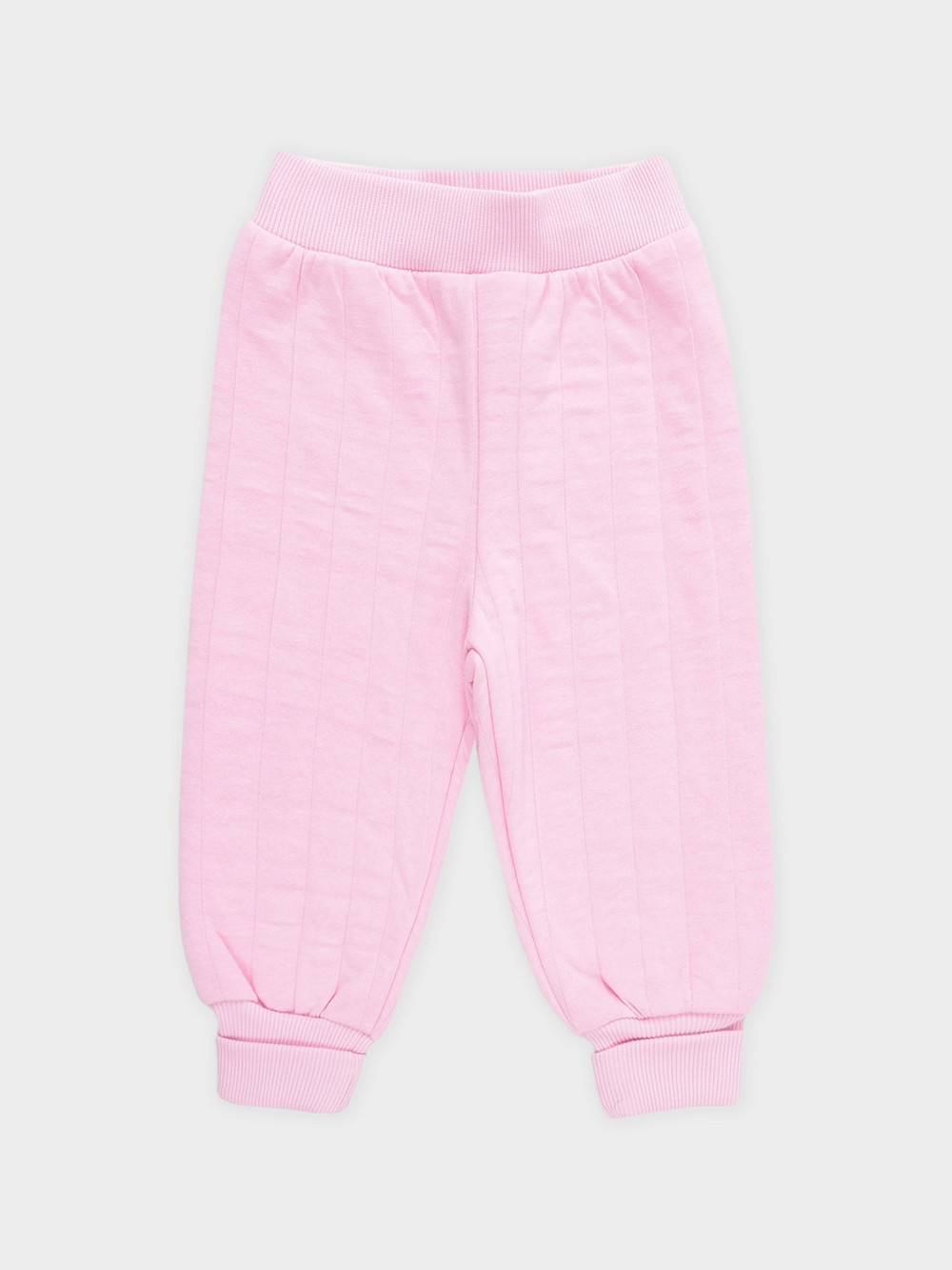 Брюки для девочки, артикул: КР 400913, цвет: светло-розовый