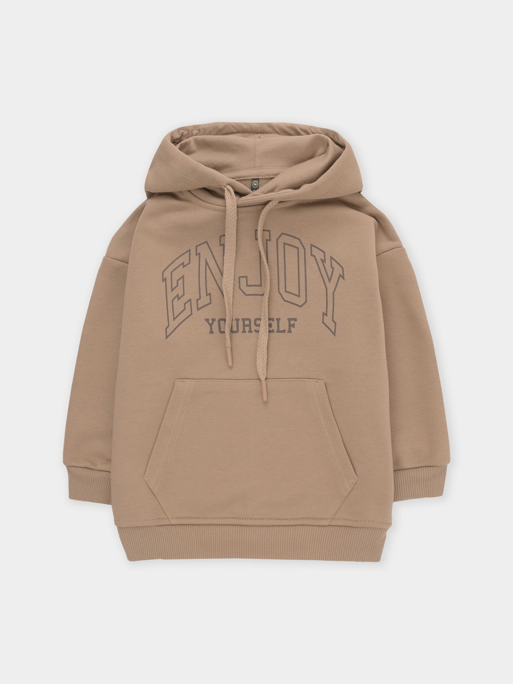 Худи для мальчика, артикул: КР 303048, цвет: коричневый