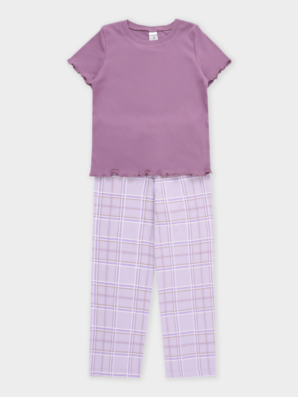 Пижама для девочки, артикул: К 1636, цвет: бордовый