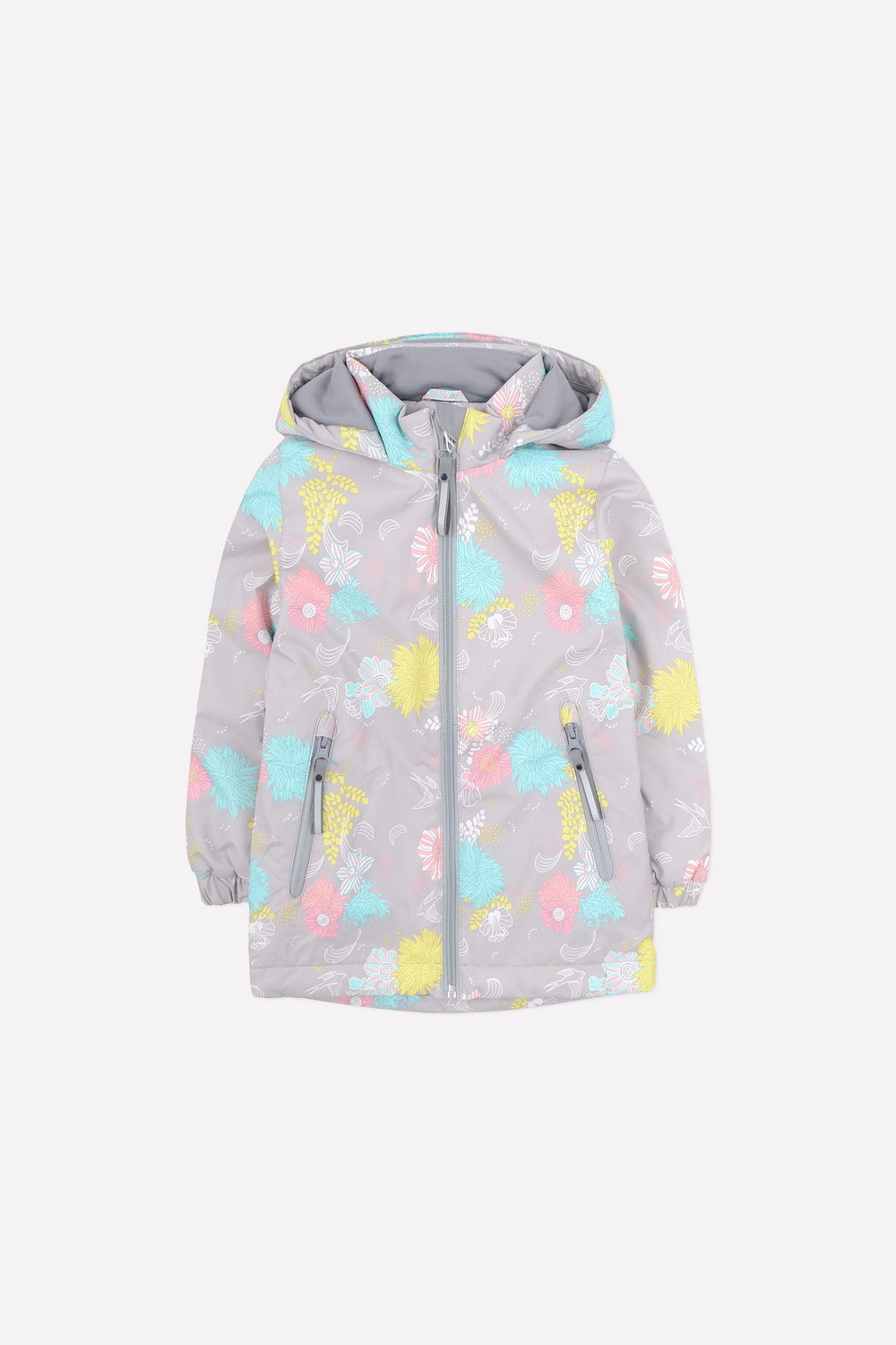Куртка для девочки, артикул: ВК 32110/н/4 УЗГ, цвет: светло-серый5