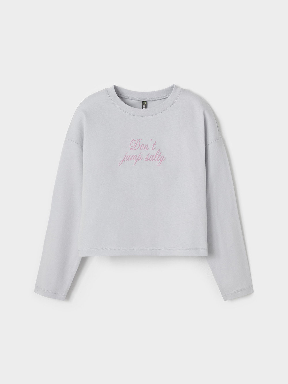 Лонгсливы для девочки, артикул: МП 303058, цвет: светло-серый5