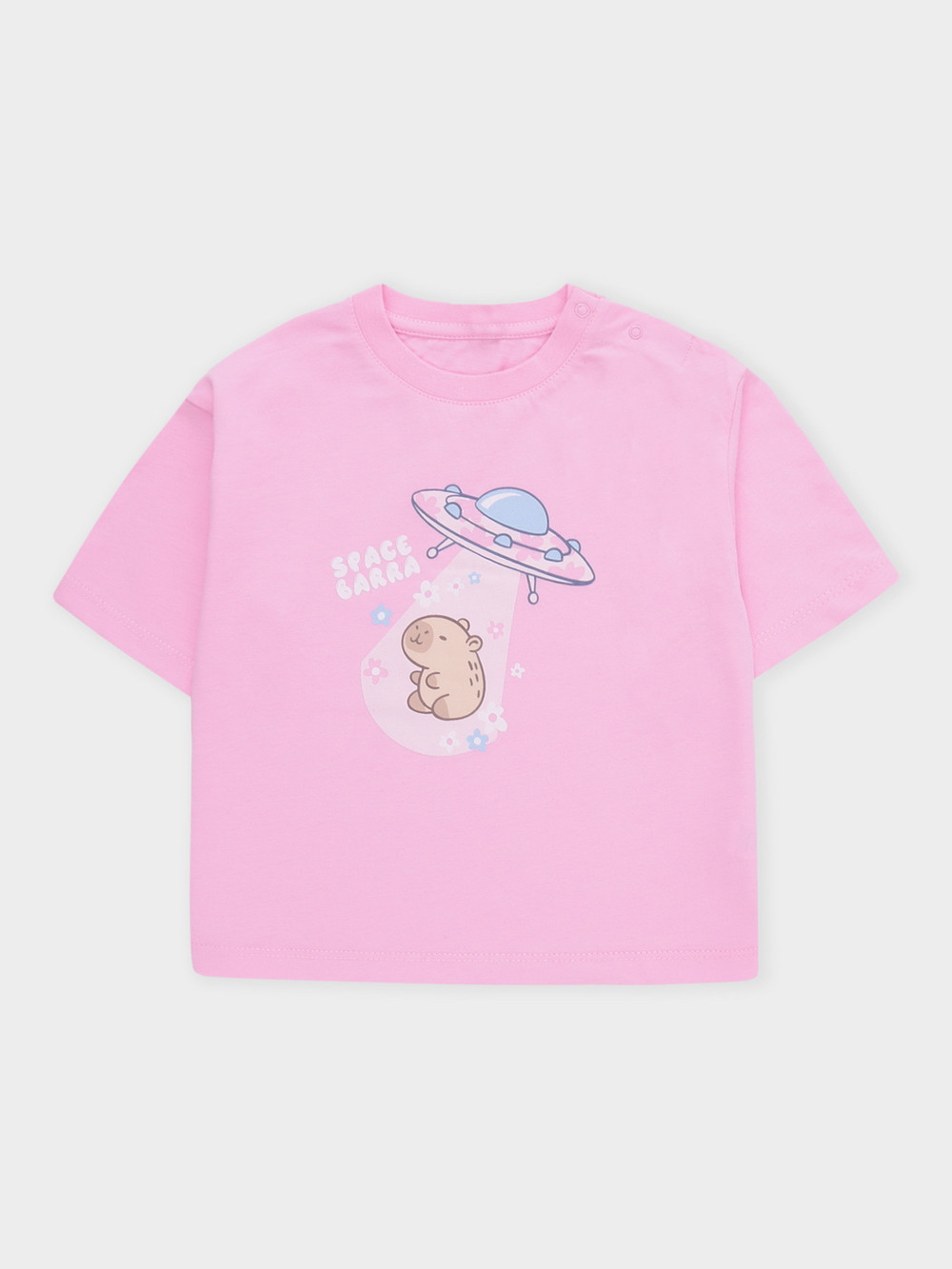 Футболка для девочки, артикул: КР 302931, цвет: розовый