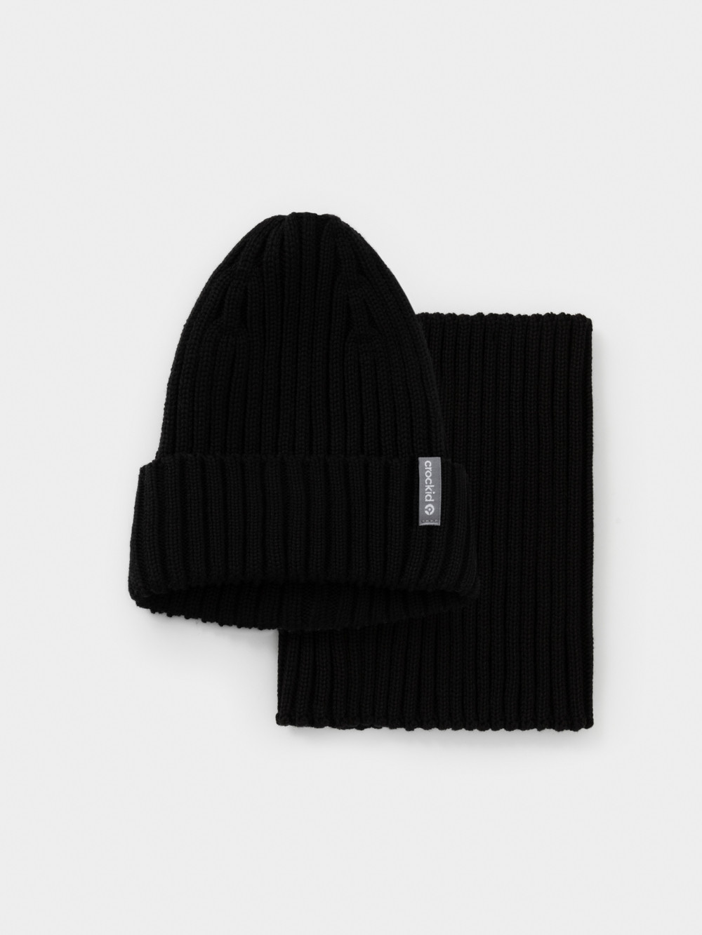 Комплект вязаный для мальчика, артикул: КВ 22021, цвет: черный