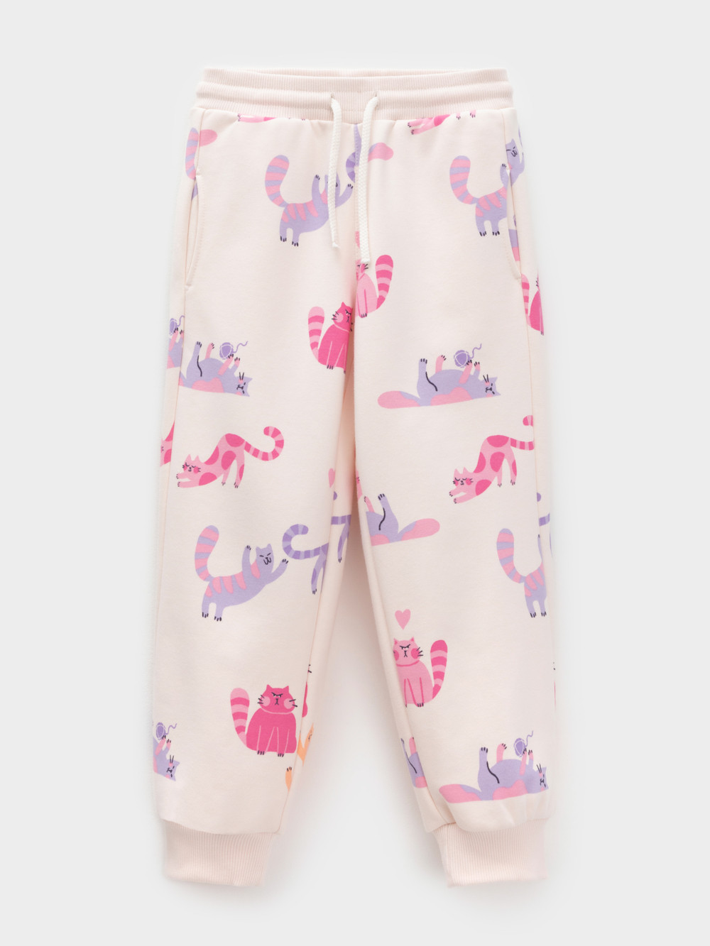 Брюки для девочки, артикул: КР 400902, цвет: сахар