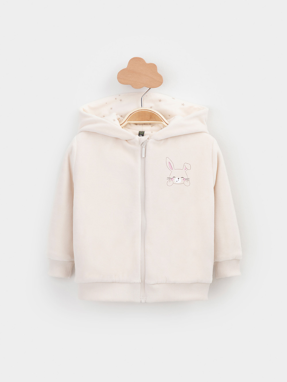 Джемпер для новорожденных, артикул: К 303051, цвет: бежевый