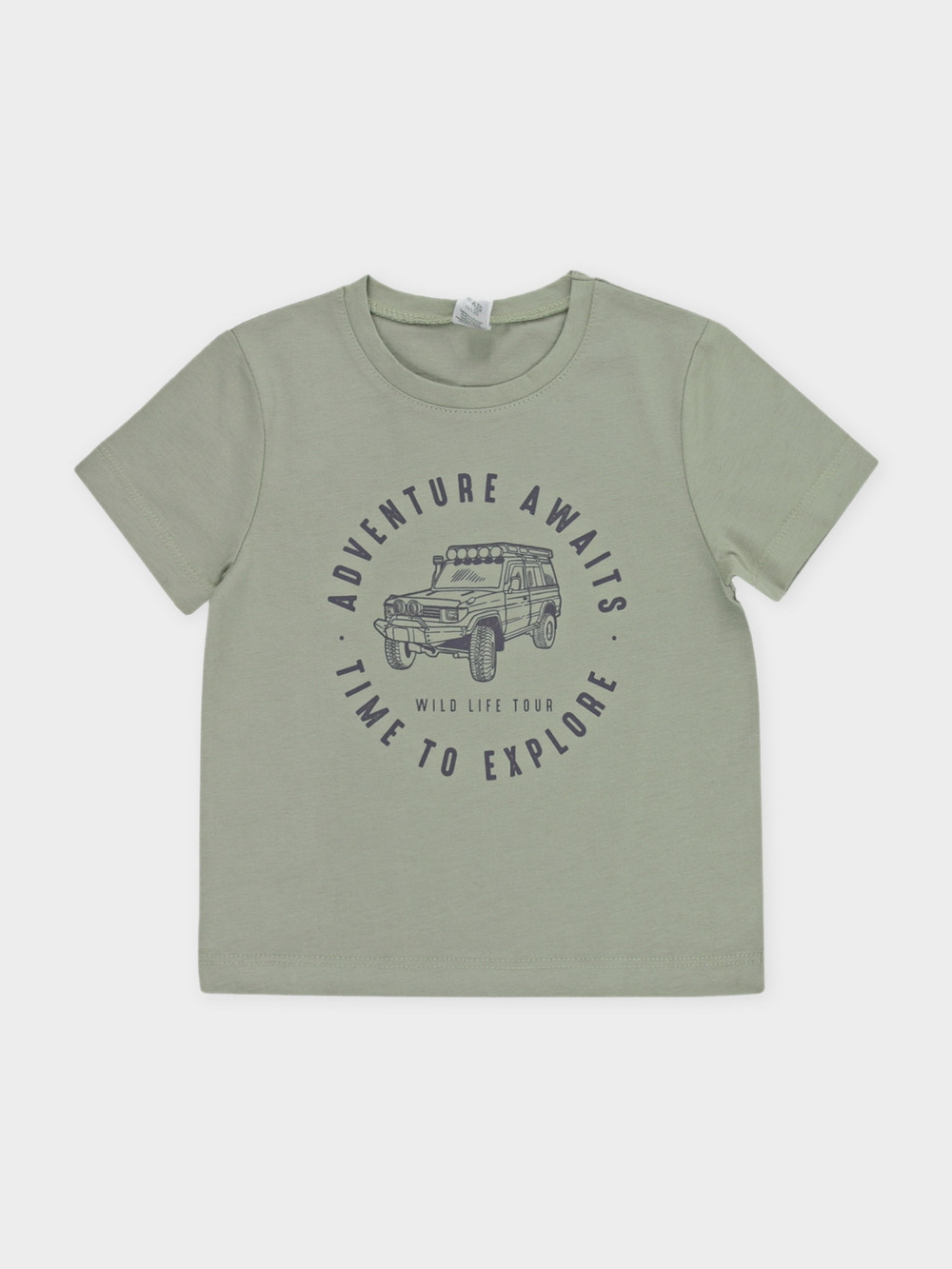 Футболка для мальчика, артикул: К 302298, цвет: хаки