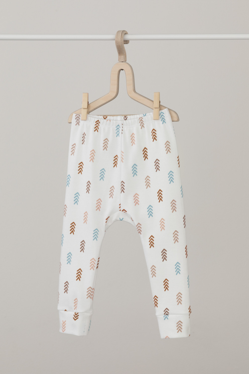 Брюки для новорожденных, артикул: КП 4718, цвет: белый