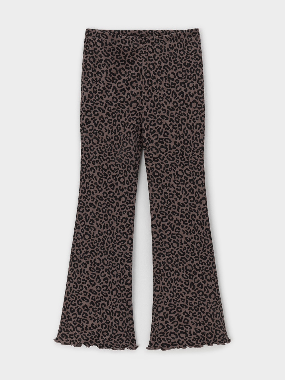 Брюки для девочки, артикул: МП 400835, цвет: кофейный