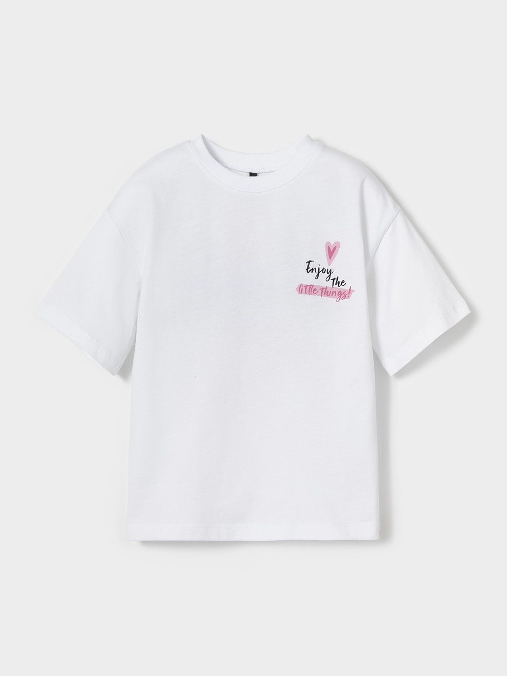 Футболка для девочки, артикул: МП 303090, цвет: белый