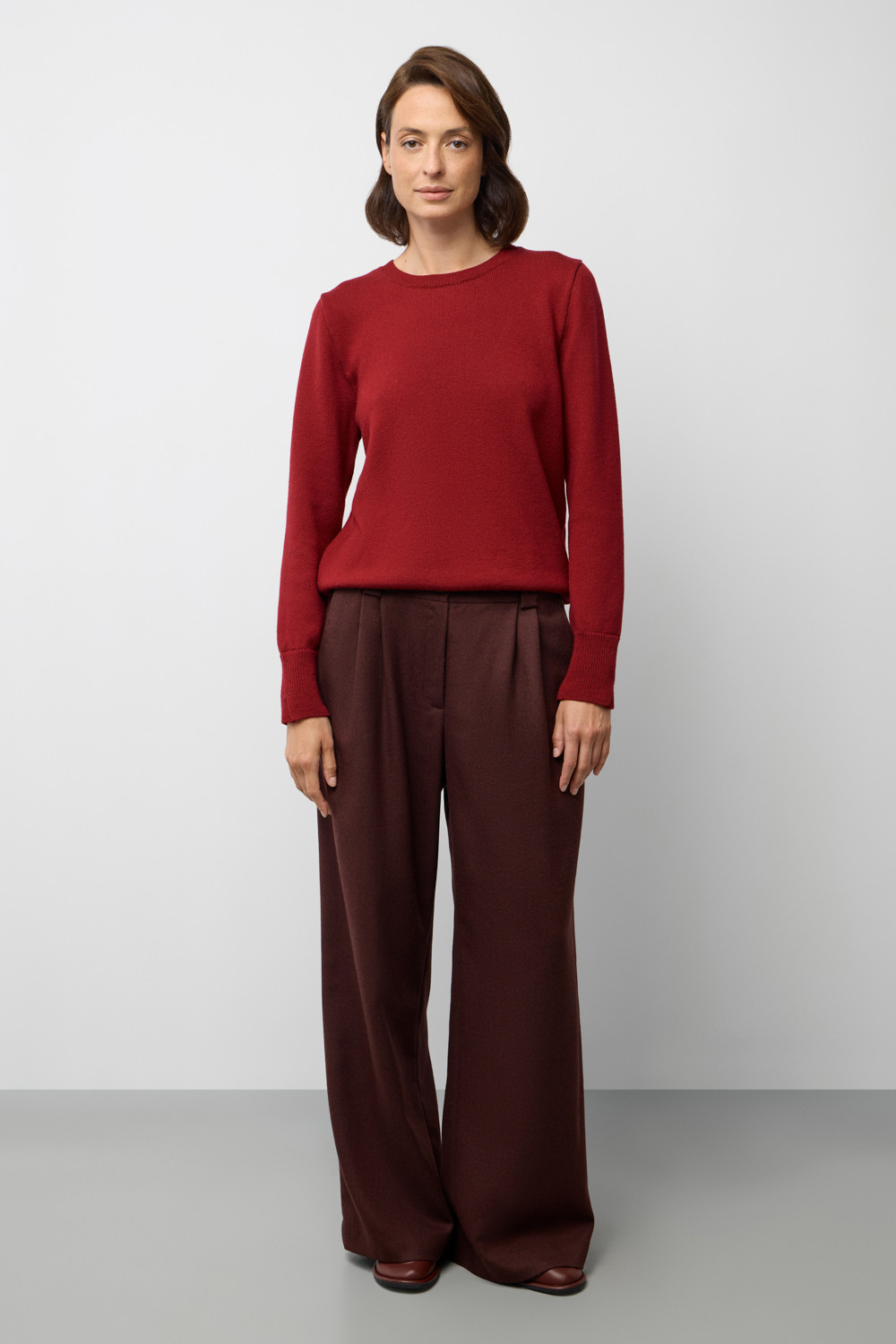 Джемперы женские для мам, артикул: ЕВ 30295/ш, цвет: фиолетовый