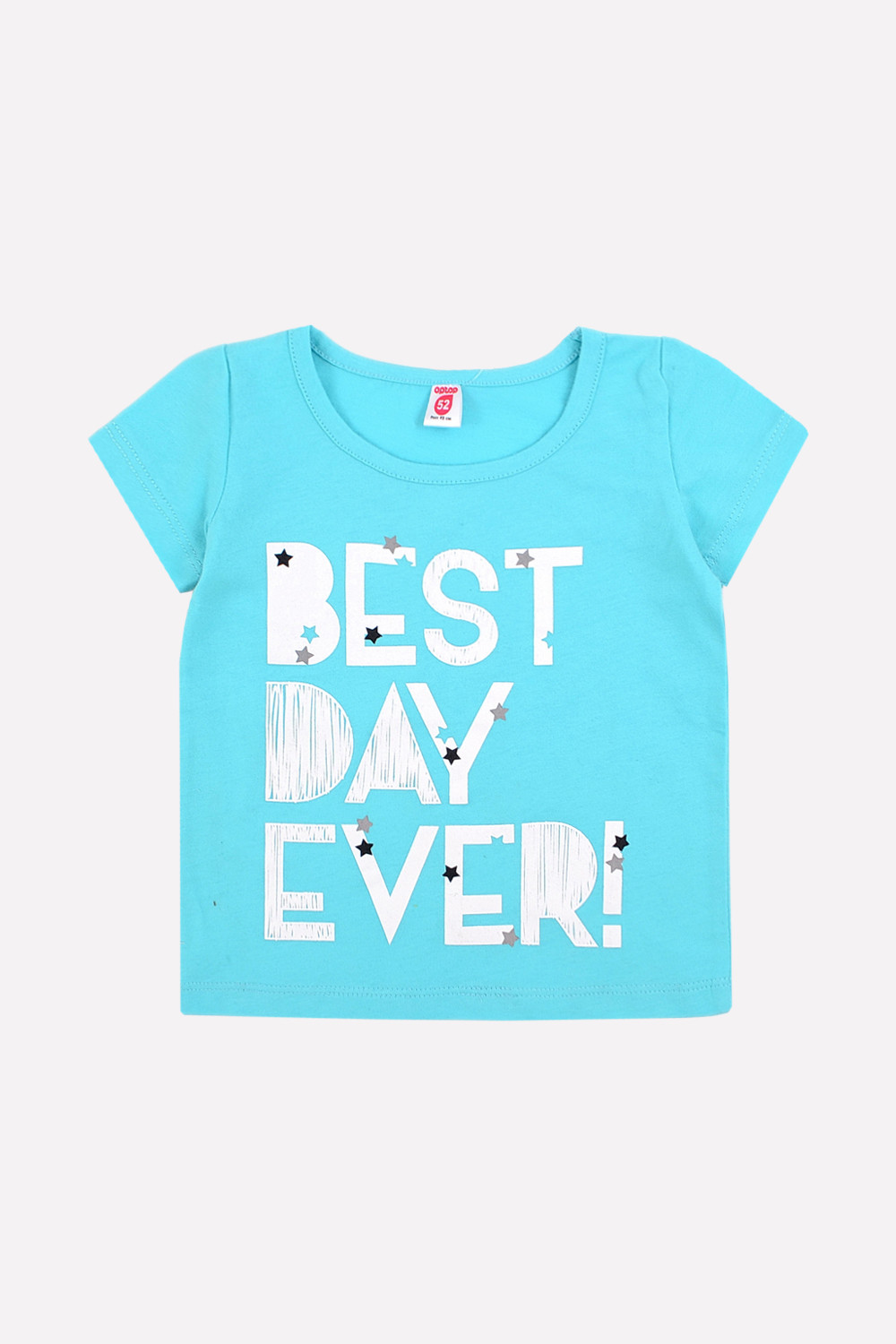 Футболка для девочки, артикул: К 300661-1, цвет: бирюзовый