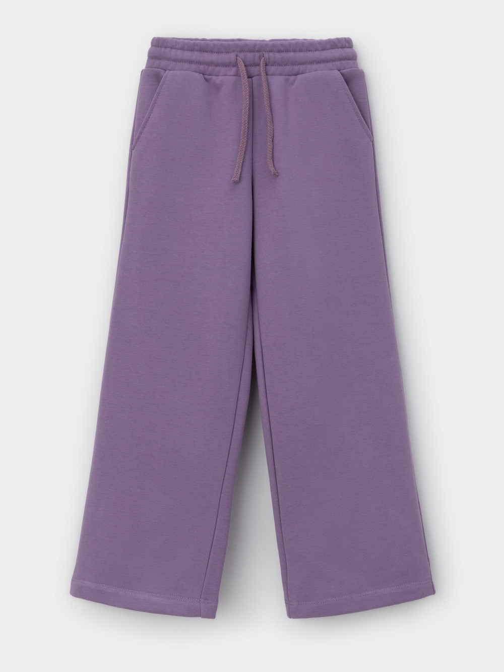 Брюки для девочки, артикул: КР 400928-1, цвет: фиолетовый