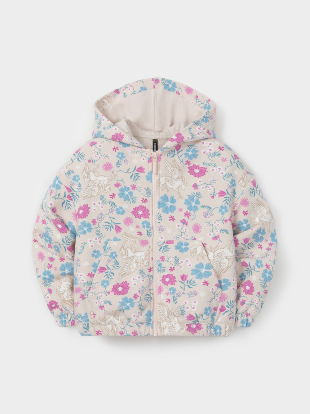 Толстовка для девочки, артикул: КР 302995-1, цвет: светло-бежевый