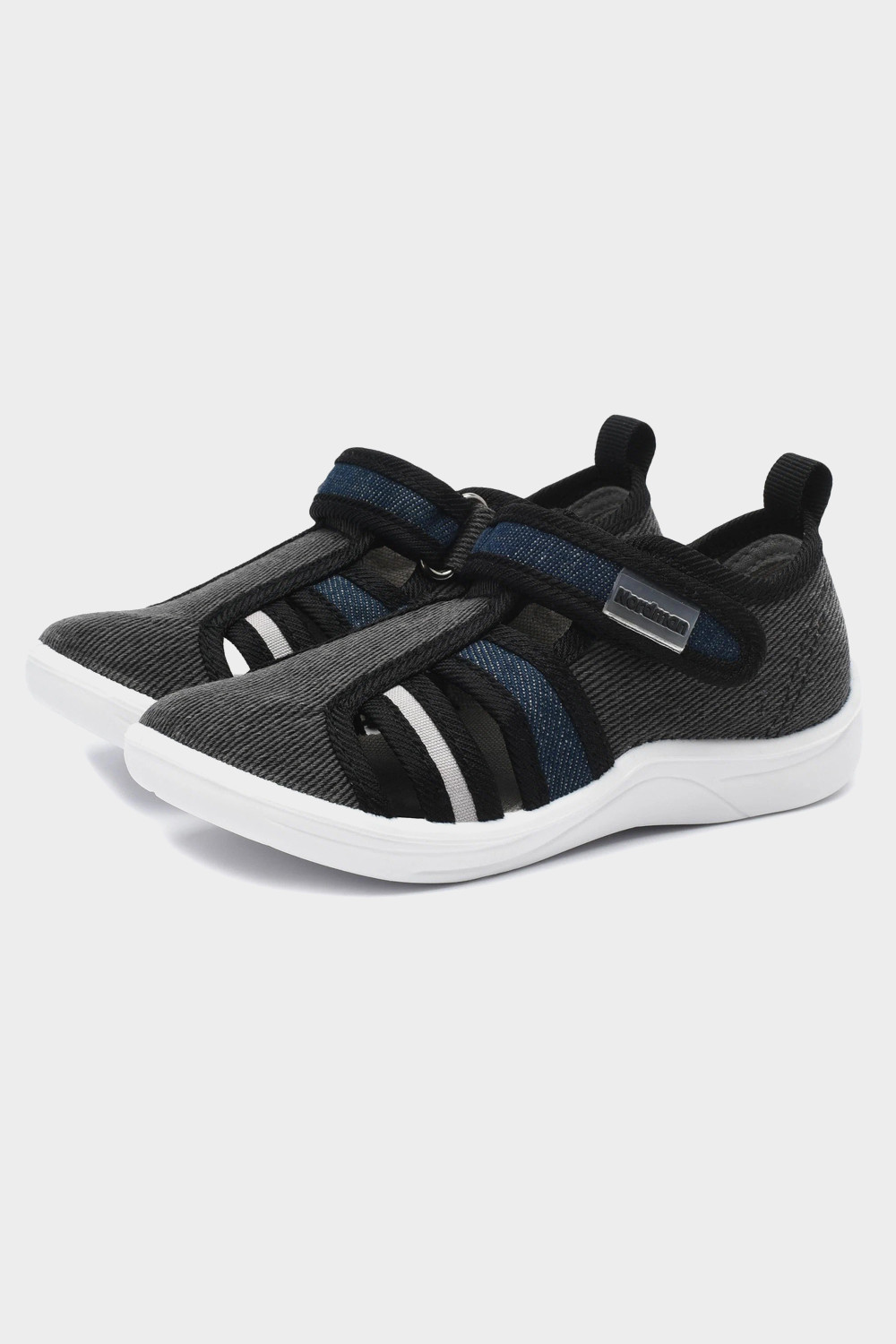 Туфли для мальчика, артикул: 1-751-D03, цвет: серый