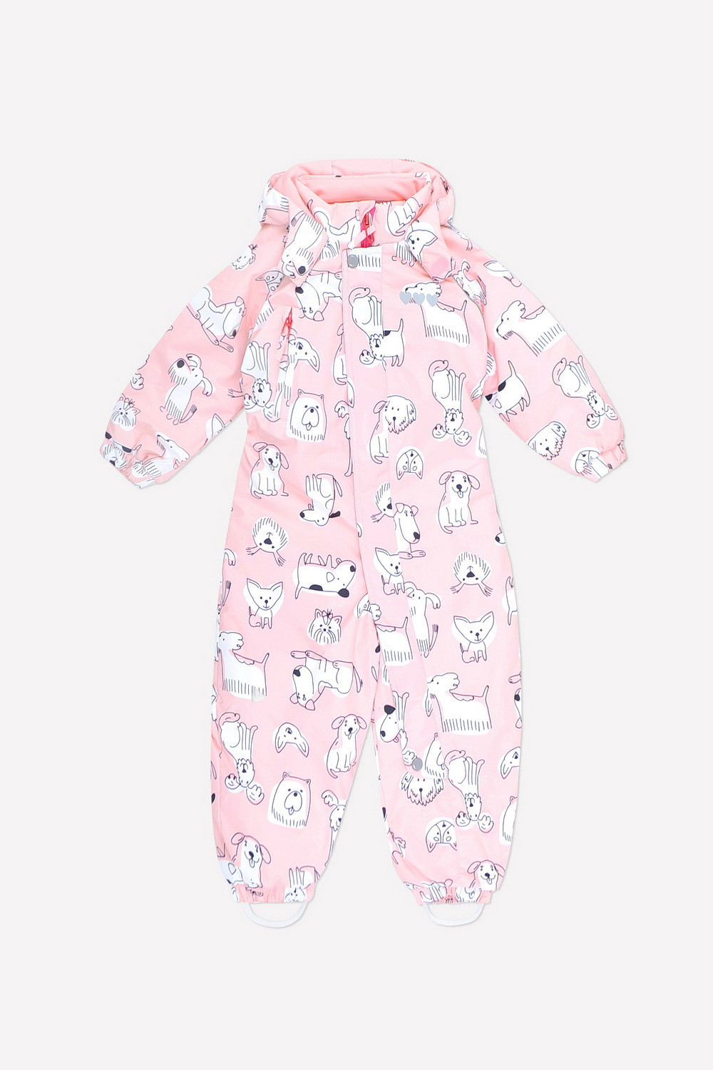 Комбинезоны утепленные для девочки, артикул: ВК 60063/н/13 УЗГ, цвет: розовый