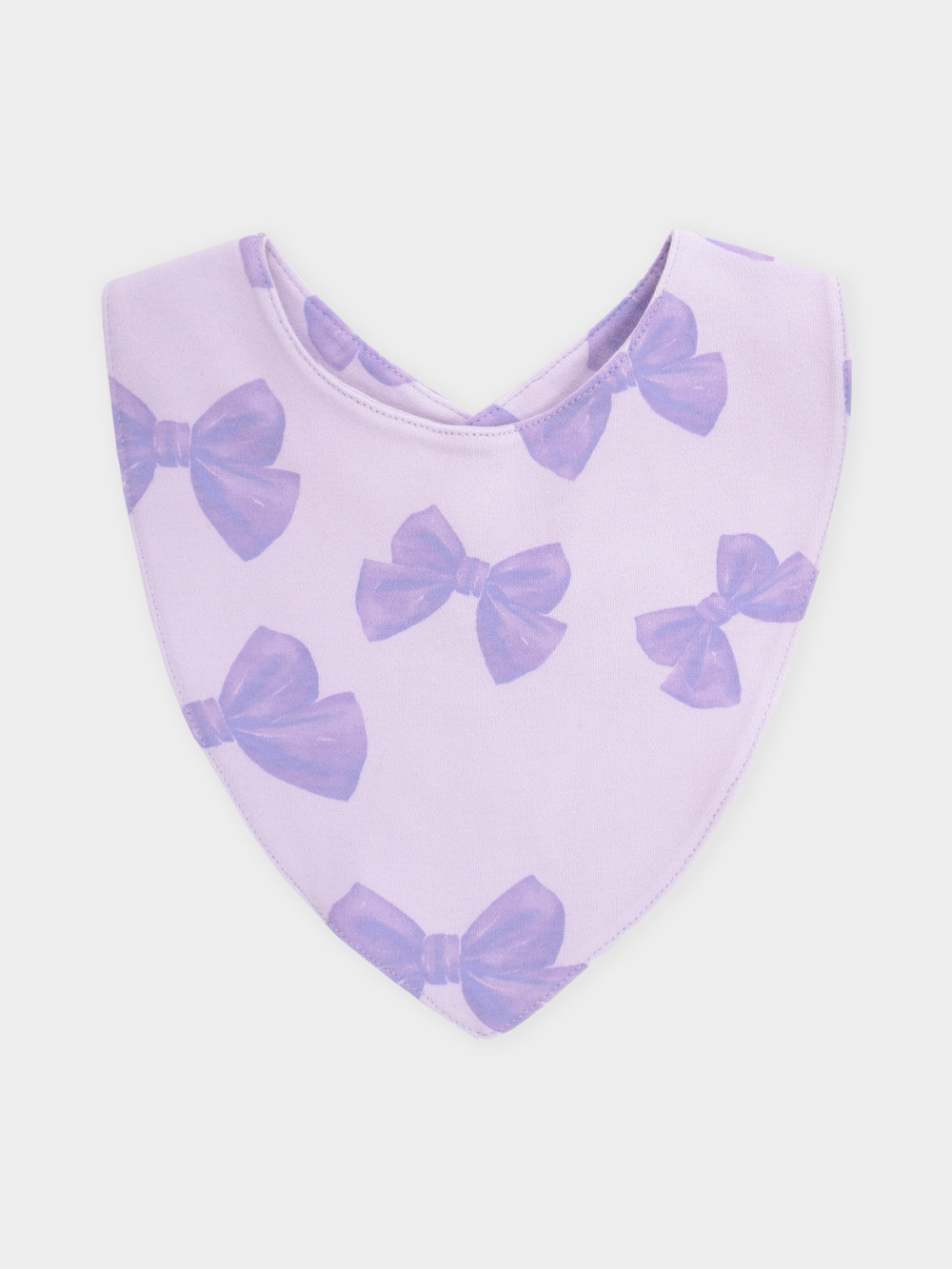 Нагрудник для новорожденных, артикул: К 8519, цвет: фиолетовый