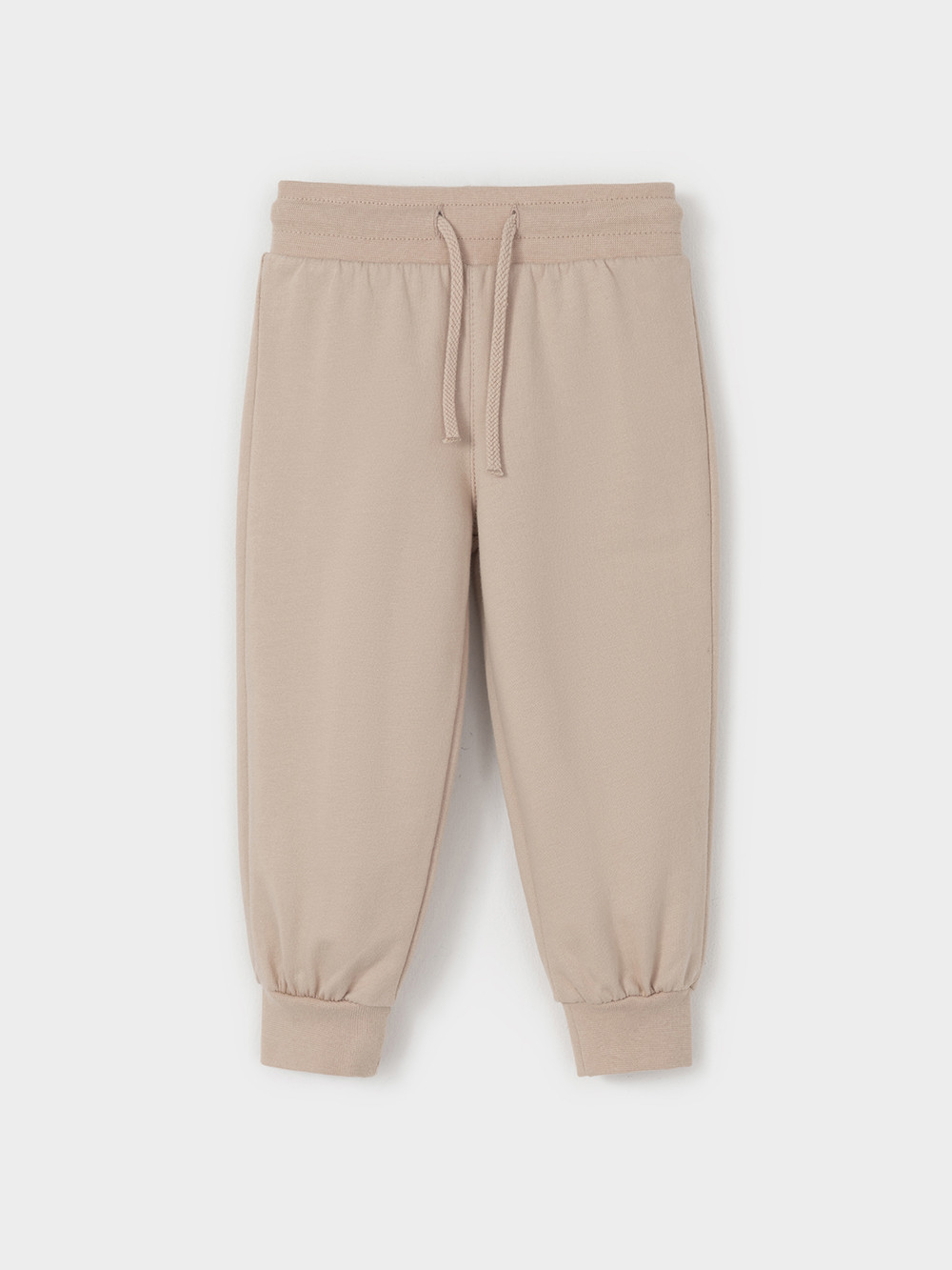 Брюки для девочки, артикул: МП 400963, цвет: бежевый