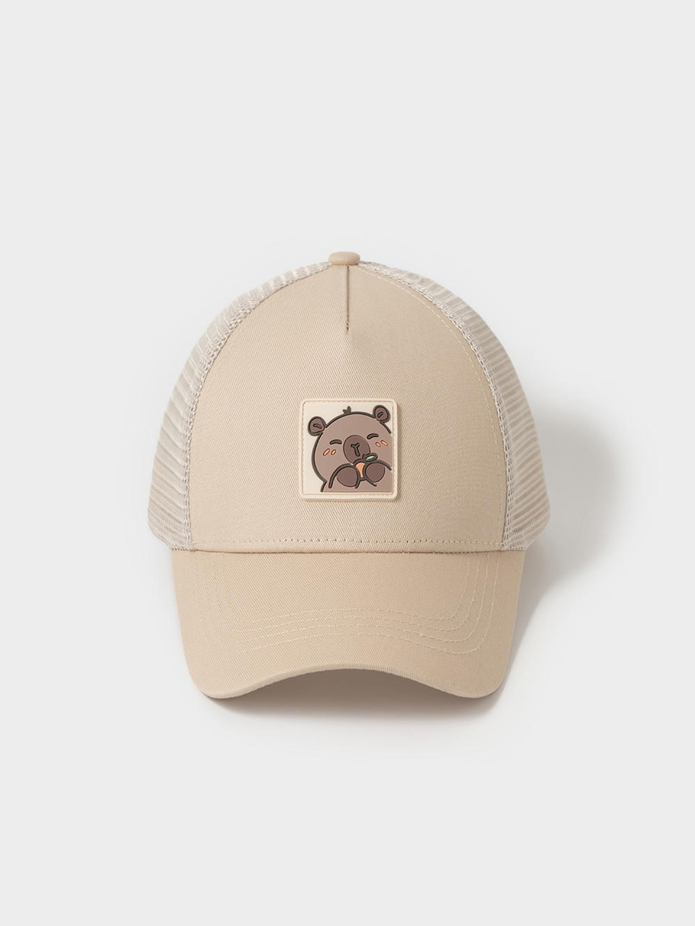 Кепка для девочки, артикул: ТК 80121, цвет: бежевый