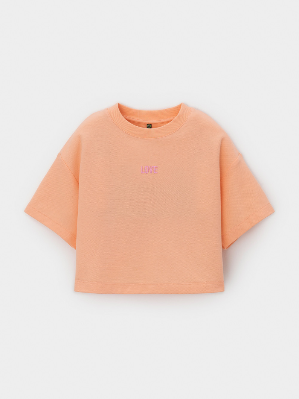 Футболка для девочки, артикул: КР 302944-1, цвет: оранжевый