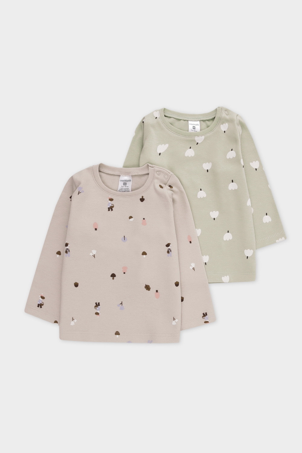 Джемпер для новорожденных, артикул: К 301944-2уп, цвет: зеленый