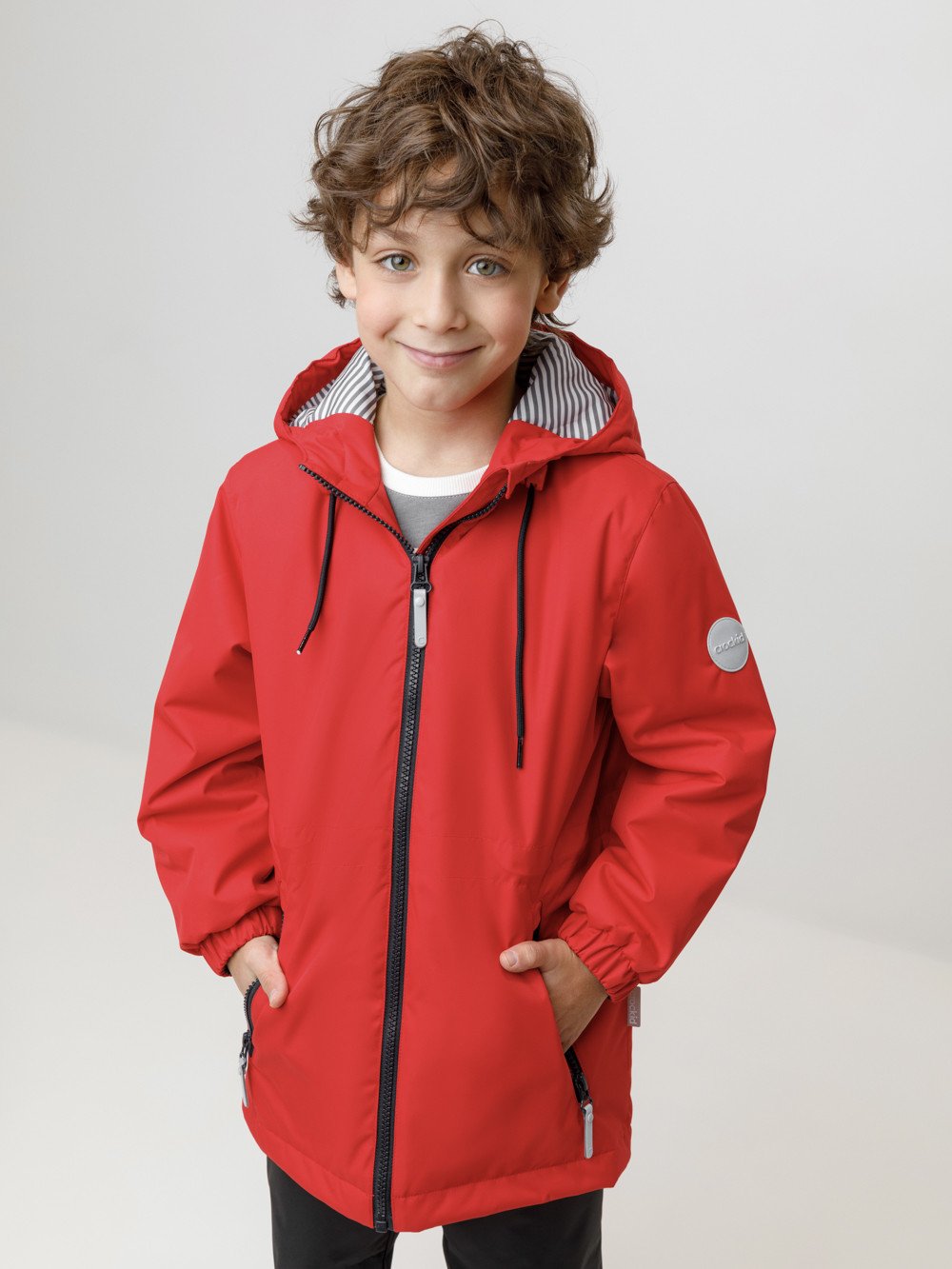 Куртки для мальчика, артикул: ВК 30163/2 УЗГ, цвет: красный