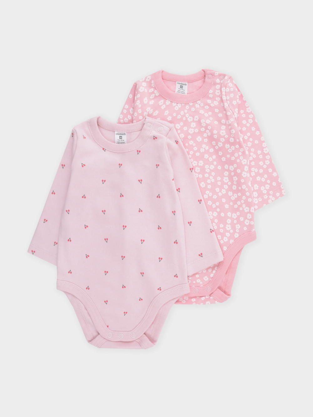 Боди для новорожденных, артикул: К 6087-2уп, цвет: розовый