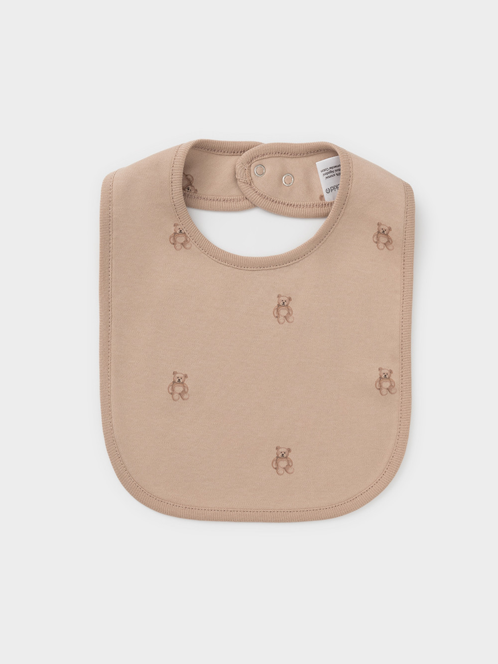 Нагрудник для новорожденных, артикул: К 8526, цвет: бежевый