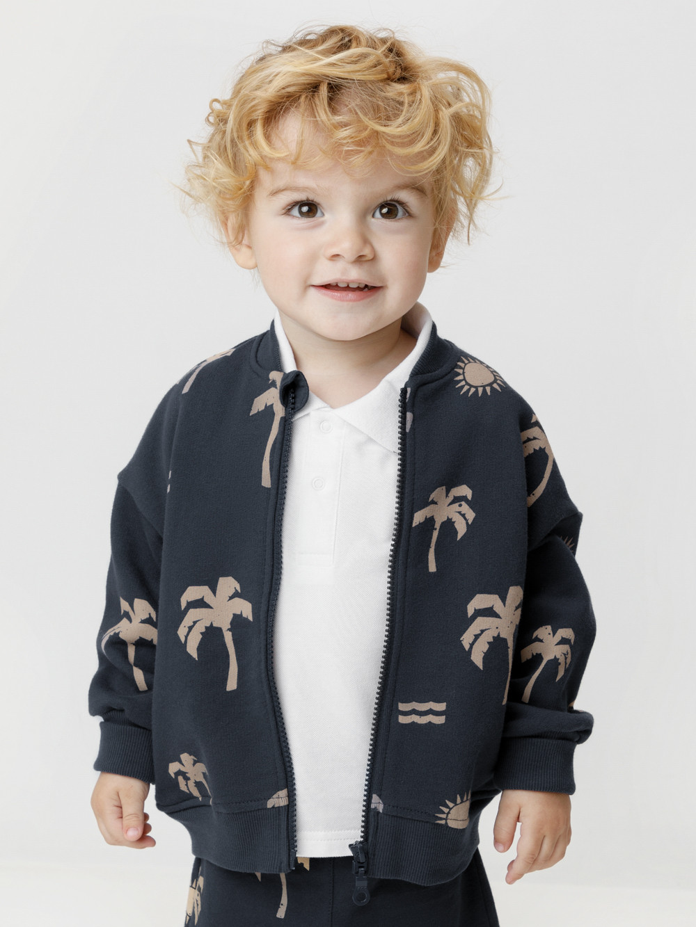 Жакет для мальчика, артикул: КР 302976, цвет: темно-синий