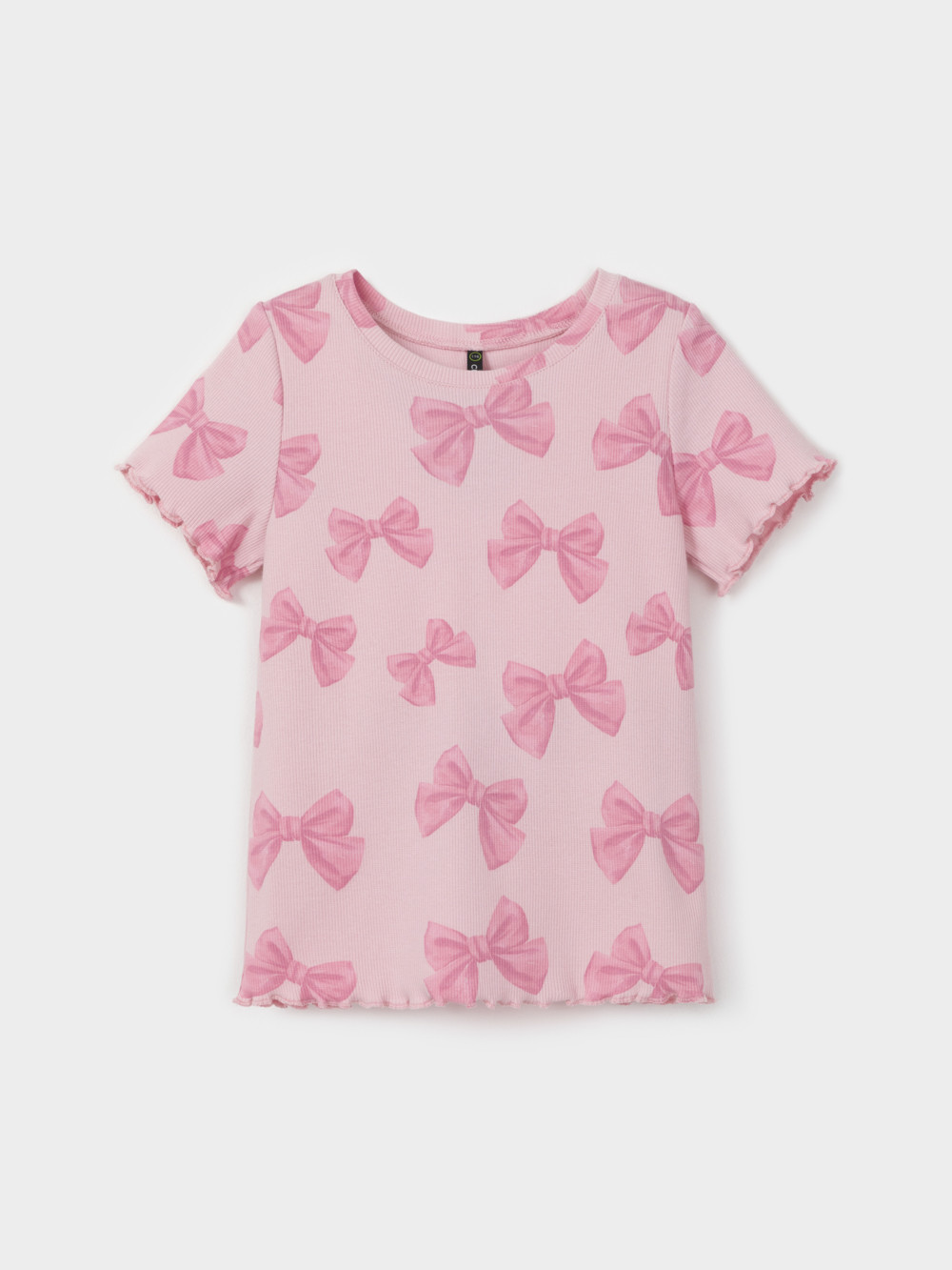 Футболка для девочки, артикул: КР 301996, цвет: светло-розовый