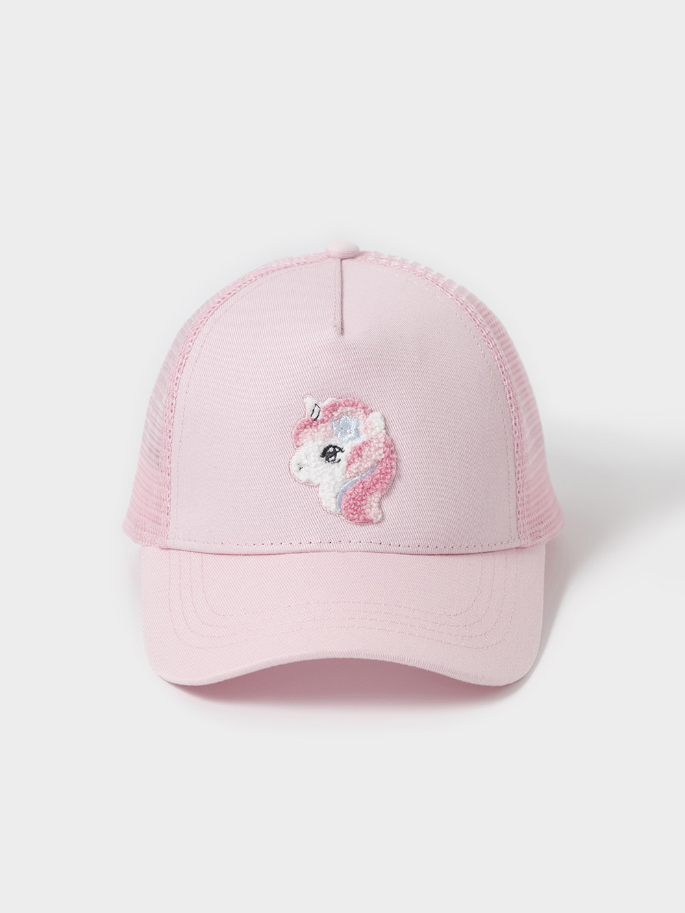 Кепка для девочки, артикул: ТК 80122, цвет: розовый