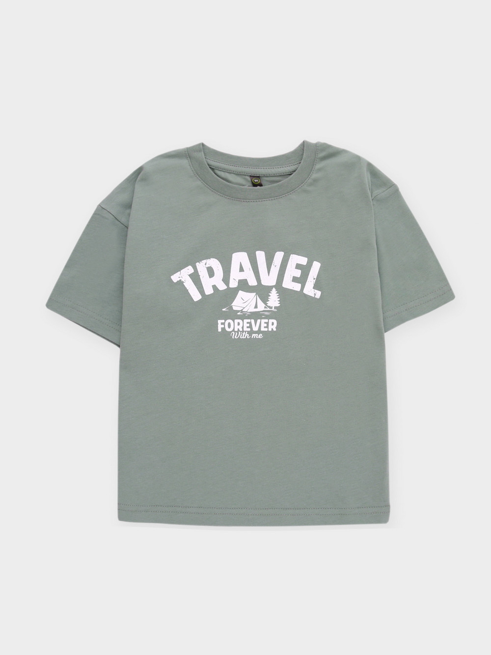 Футболка для мальчика, артикул: КР 302949, цвет: хаки