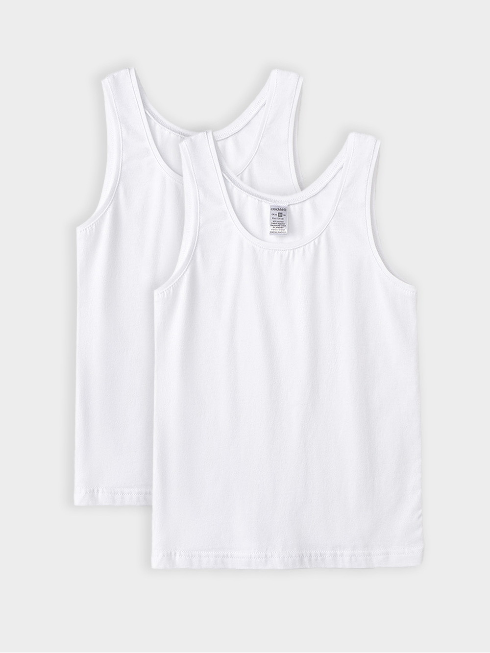 Майки для девочки, артикул: МП 1170-2уп, цвет: белый