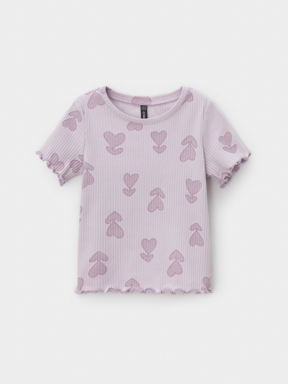 Футболка для девочки, артикул: КР 302814-1, цвет: фиолетовый