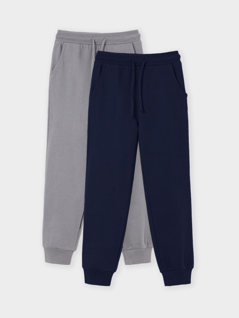 Брюки для мальчика, артикул: МП 400970-2уп, цвет: серый