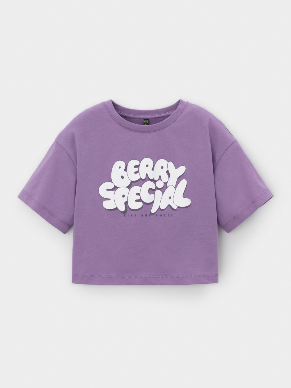 Футболка для девочки, артикул: КР 302936, цвет: фиолетовый