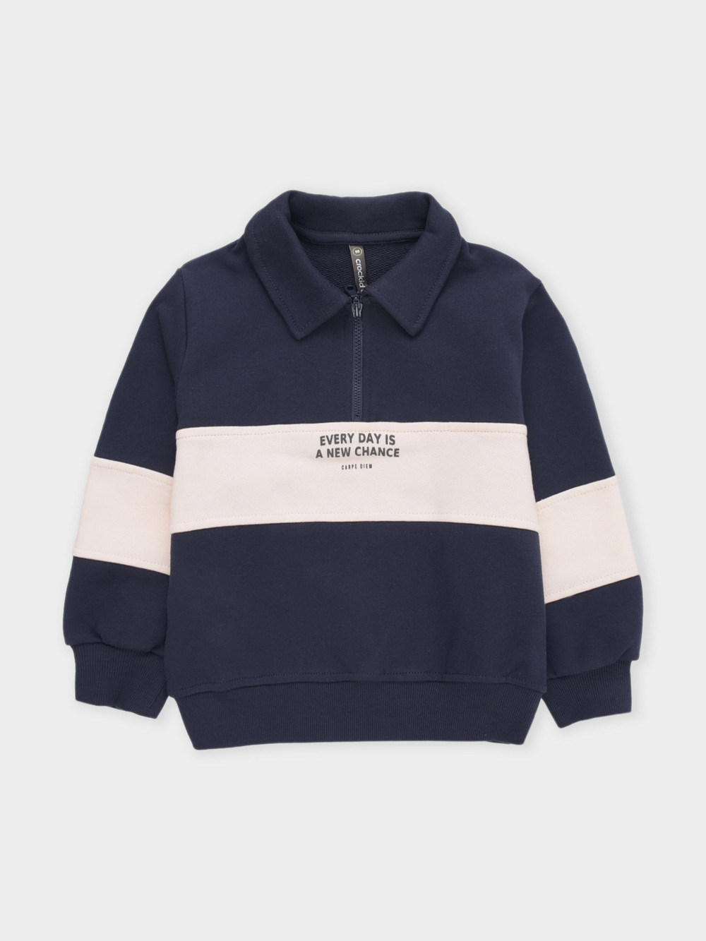 Свитшоты для мальчика, артикул: КР 302983-1, цвет: темно-синий