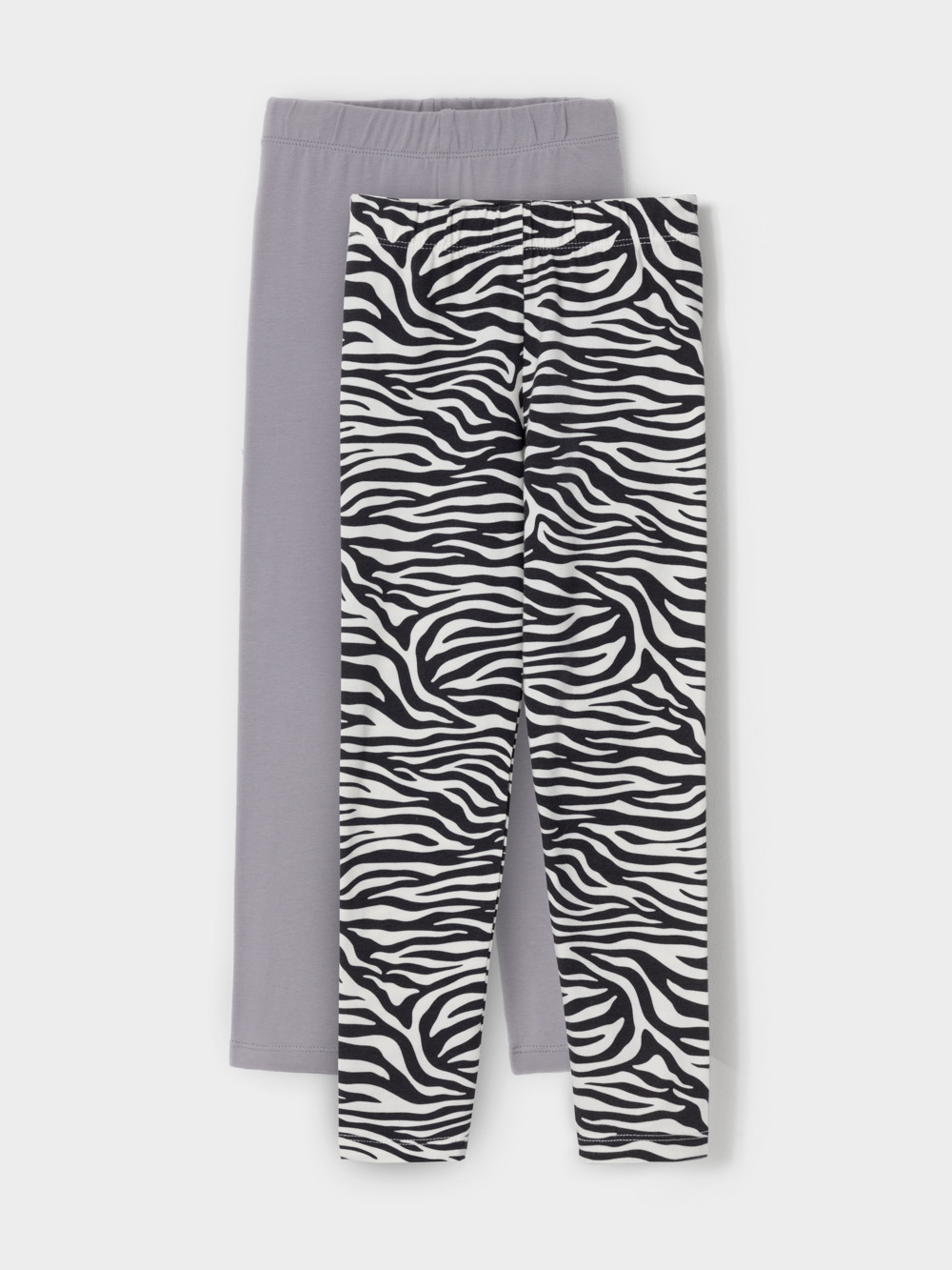 Лосины для девочки, артикул: МП 4074-2уп, цвет: серый