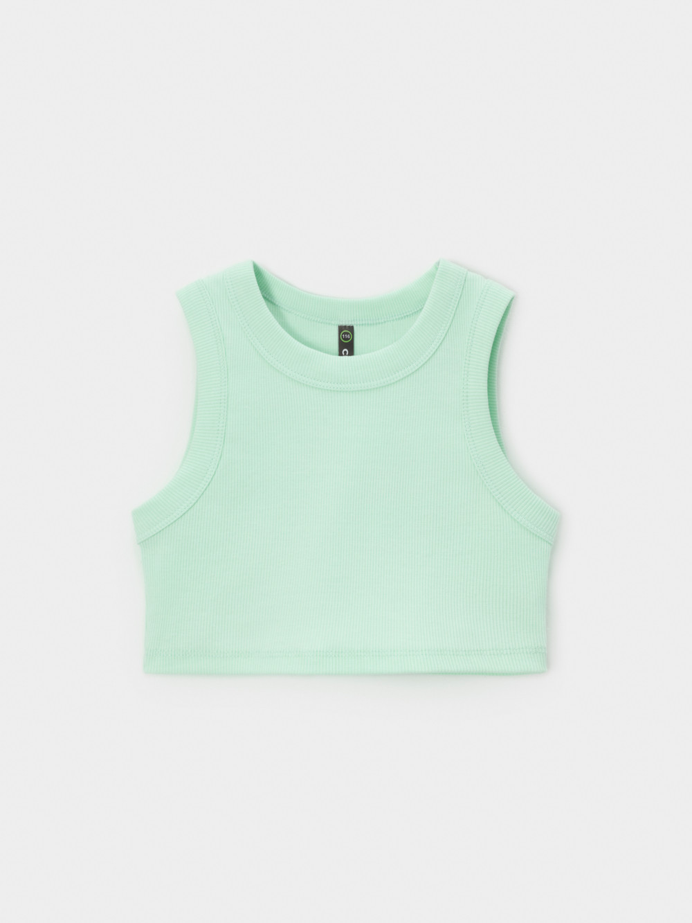 Футболка для девочки, артикул: КР 303013, цвет: зеленый