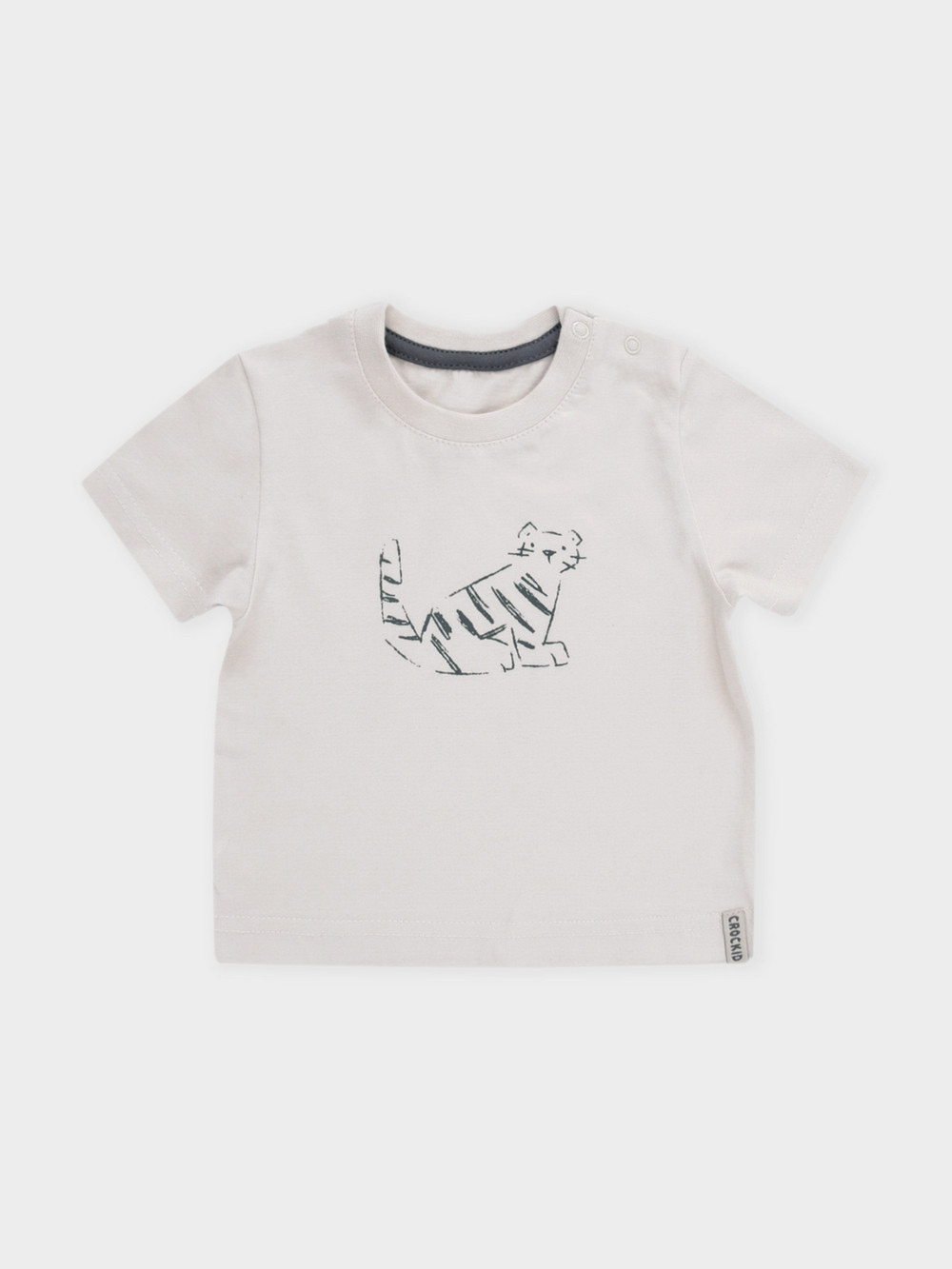 Футболка для мальчика, артикул: КР 303036, цвет: светло-бежевый